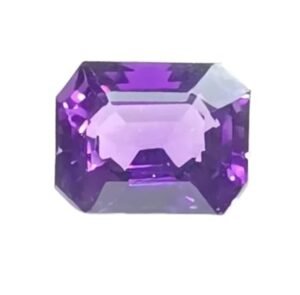 Amethyst 2.70 Carat A++ Quality Square Cut Certified Natural Gemstone